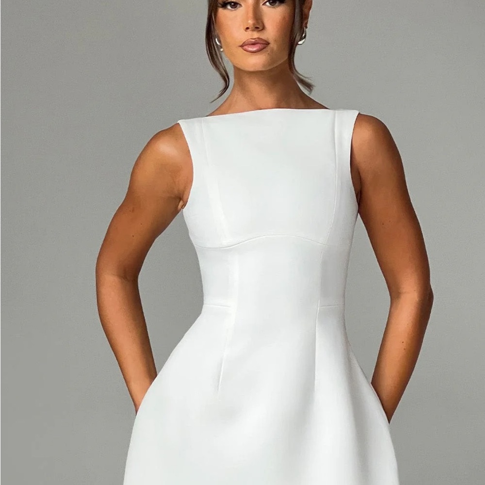 BABYBOO- ALANA MINI DRESS - IVORY